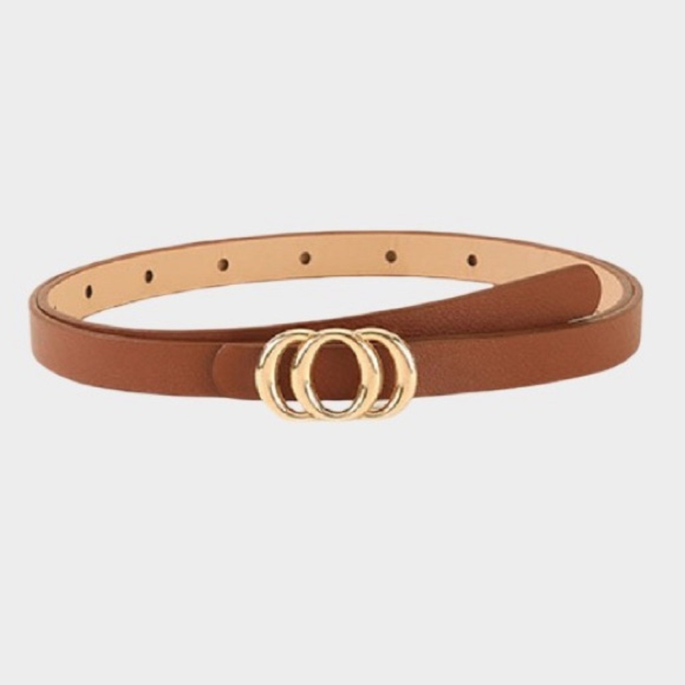 Camel Ring Vegan Belt (U414)